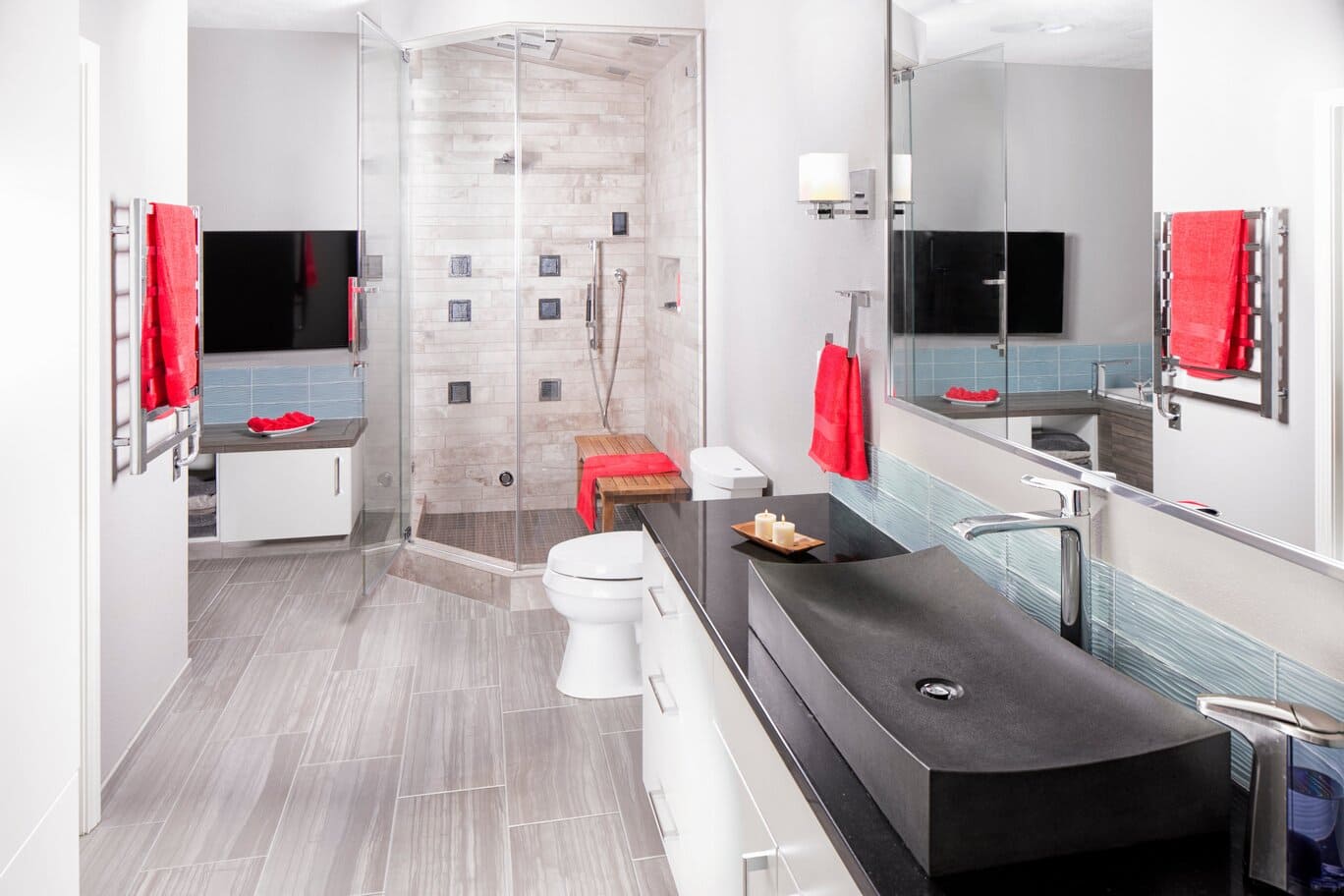 remodeled bathroom in corvallis oregon by Corvallis Custom Kitchen & Baths